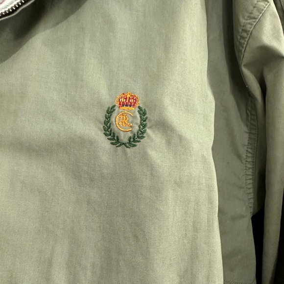 Ralph Lauren Men’s Chaps Jacket Size XL Olive green multicolor plaid lining - Picture 4 of 12